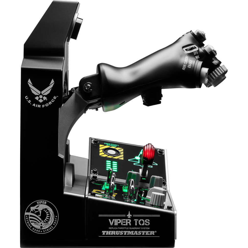 Thrustmaster Viper TQS Mission Pack F-16 Metal Throttle Thrustmaster Viper TQS Mission Pack F-16 Metal Throttle