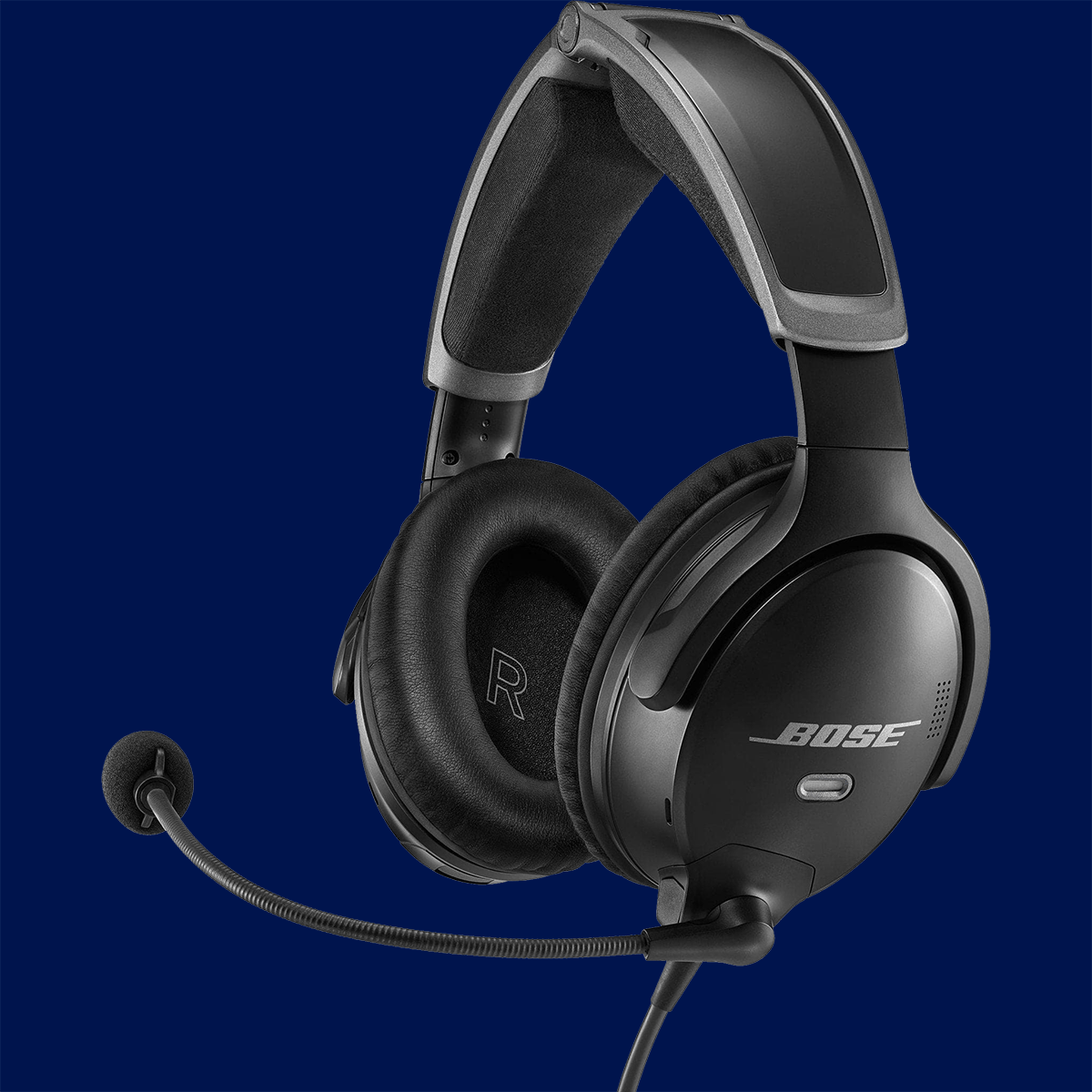 Bose Headsets Bose A30 ANR Aviation Headset U174 Helicopter Battery Power with Bluetooth 857641-3130