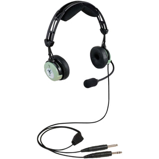 Auriculares de aviación David Clark Jet Passive de doble conector: ultraligeros de 127 g, con certificación TSO 43108G-01