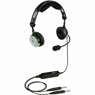 Auriculares de aviación David Clark JET-X ANR de doble clavija: 4,5 oz ultraligeros 43107G-01