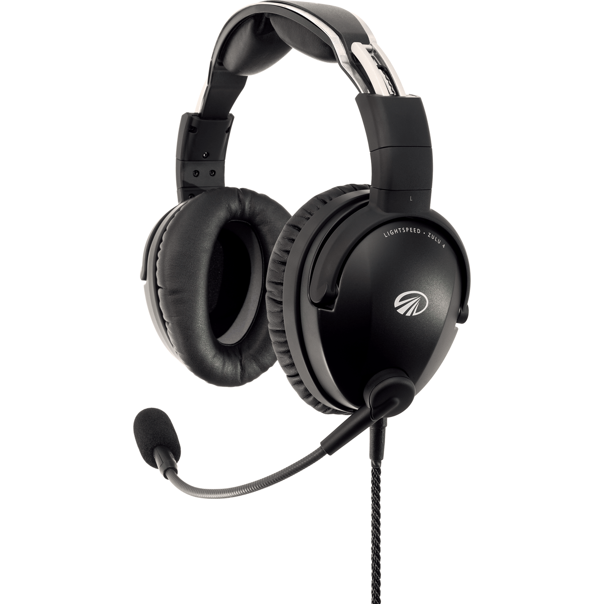 Lightspeed Headsets Lightspeed Zulu 4 ANR Headset - Panel Power (LEMO 6-Pin)