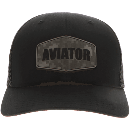 Aeroplane Apparel Company Headwear AVIATOR Richardson 112T Tactical Trucker Hat