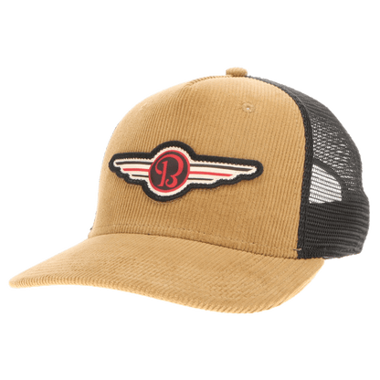 Aeroplane Apparel Company Headwear Beechcraft Wings Vintage Aviation Cap by Aeroplane Apparel Co.