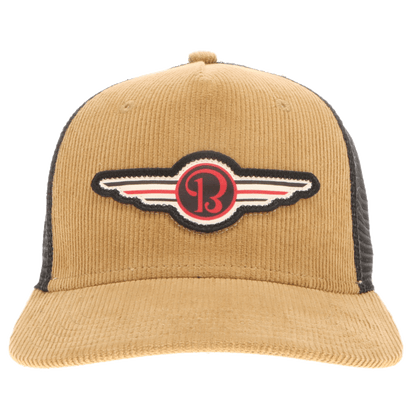 Aeroplane Apparel Company Headwear Beechcraft Wings Vintage Aviation Cap by Aeroplane Apparel Co.