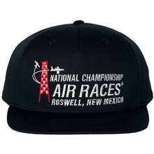 Roswell Air Races Headwear Black Roswell Air Races Richardson 255 Youth Pinch Front Snapback Hat