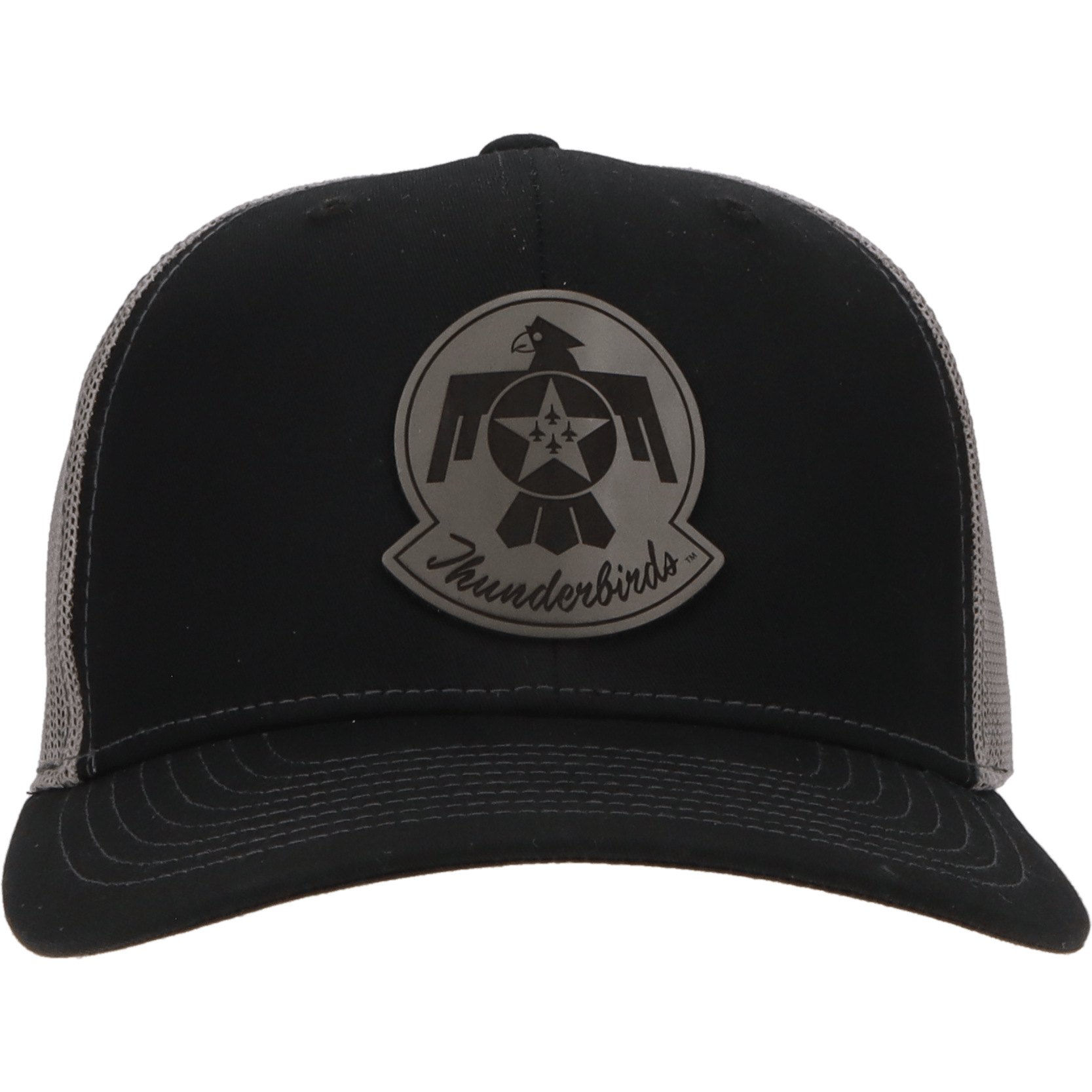 Aeroplane Apparel Company Headwear Black U.S. Air Force Thunderbirds Richardson 112 Heritage Trucker Hat - Charcoal