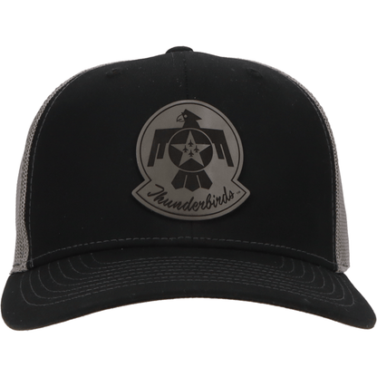 Aeroplane Apparel Company Headwear Black U.S. Air Force Thunderbirds Richardson 112 Heritage Trucker Hat - Charcoal