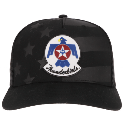 Aeroplane Apparel Company Headwear Black U.S. Air Force Thunderbirds Trucker Hat