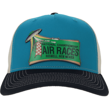 Roswell Air Races Headwear Blue Teal/Birch/Navy Close Encounter Roswell Air Races Richardson 112FP Trucker Hat