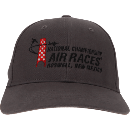 Roswell Air Races Headwear Charcoal Roswell Air Races Richardson 203 Brushed Chino Cap