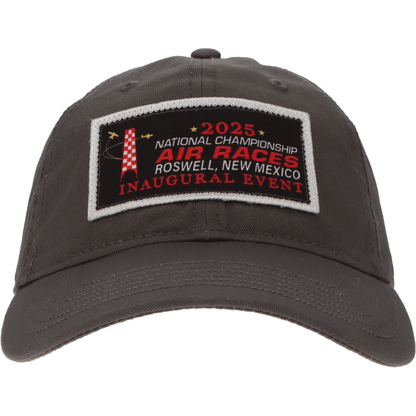 Roswell Air Races Headwear Dark Grey 2025 Inaugural Event Roswell Air Races Patch Hat