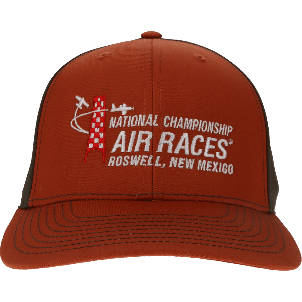 Roswell Air Races Headwear Dark Orange/Dark Loden Roswell Air Races Richardson 312 Twill Cap