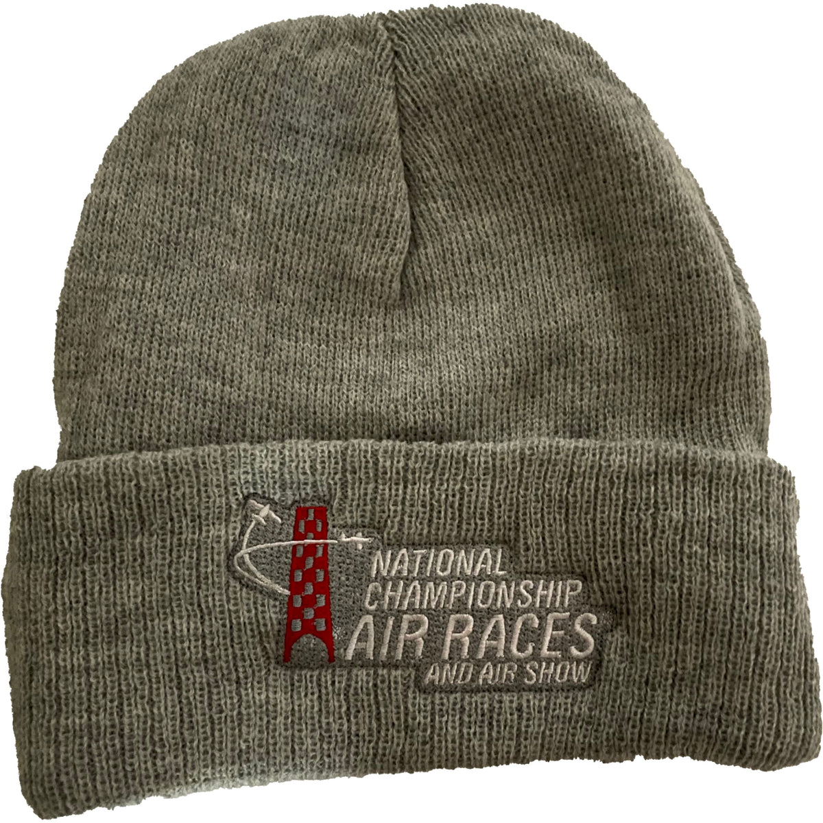 Roswell Air Races Headwear Gray National Championship Air Races Cuffed Knit Beanie