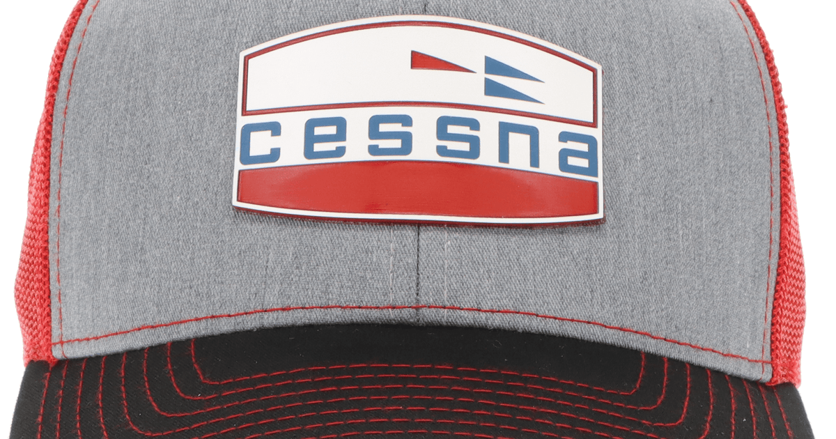 Cessna 1970s Crest Logo Richardson 112 Hat | Pilot Mall