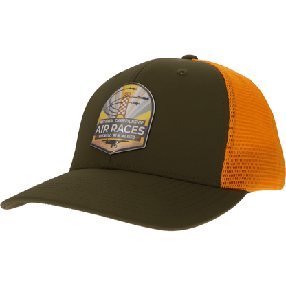 Roswell Air Races Headwear High Desert Sunburst Roswell Air Races Richardson 173 Trucker Hat