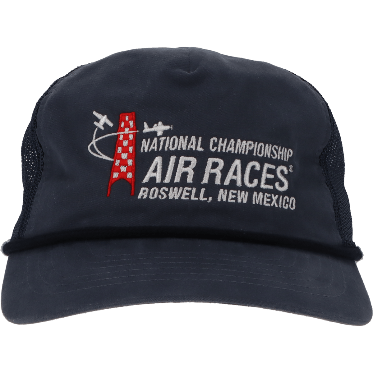 Roswell Air Races Headwear Indigo/Navy/Navy Roswell Air Races Richardson 939 Bachelor Rope Hat