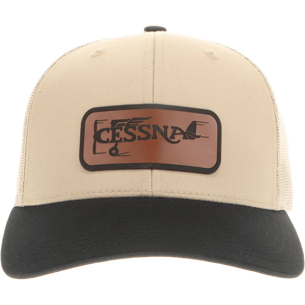 Gorra de camionero Cessna 20's Logo Richardson 112 Heritage - Piel de ante