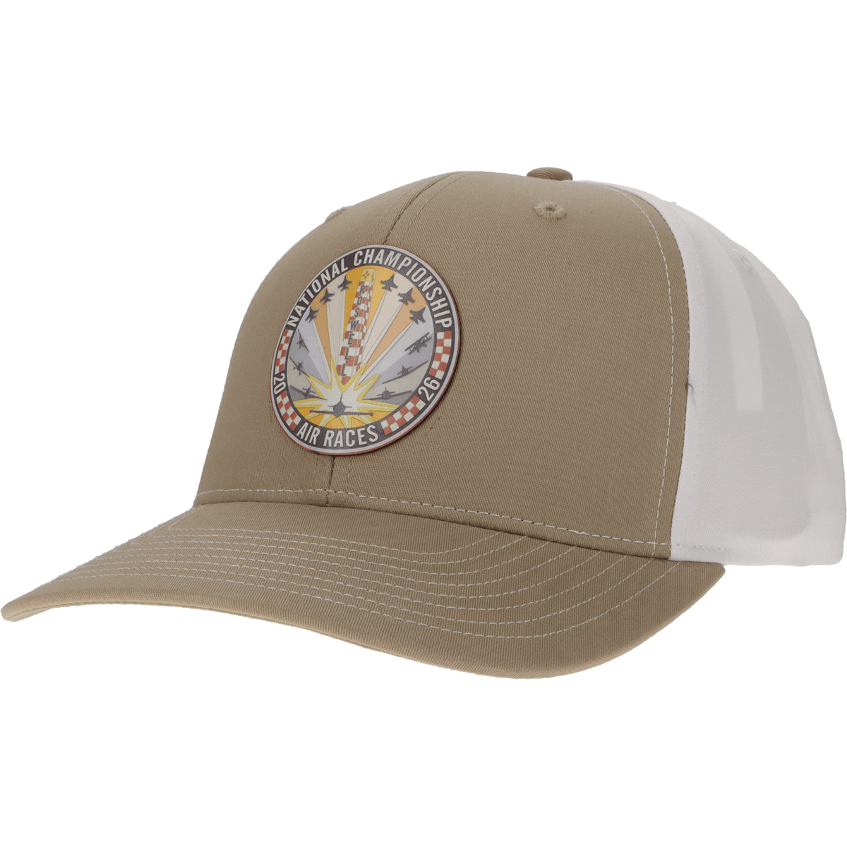 Roswell Air Races Headwear Khaki/White 2026 Roswell Air Races Richardson 312 Twill Cap