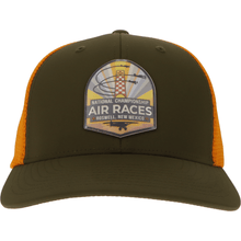 Roswell Air Races Headwear Moss Green/Vivid Orange High Desert Sunburst Roswell Air Races Richardson 173 Trucker Hat