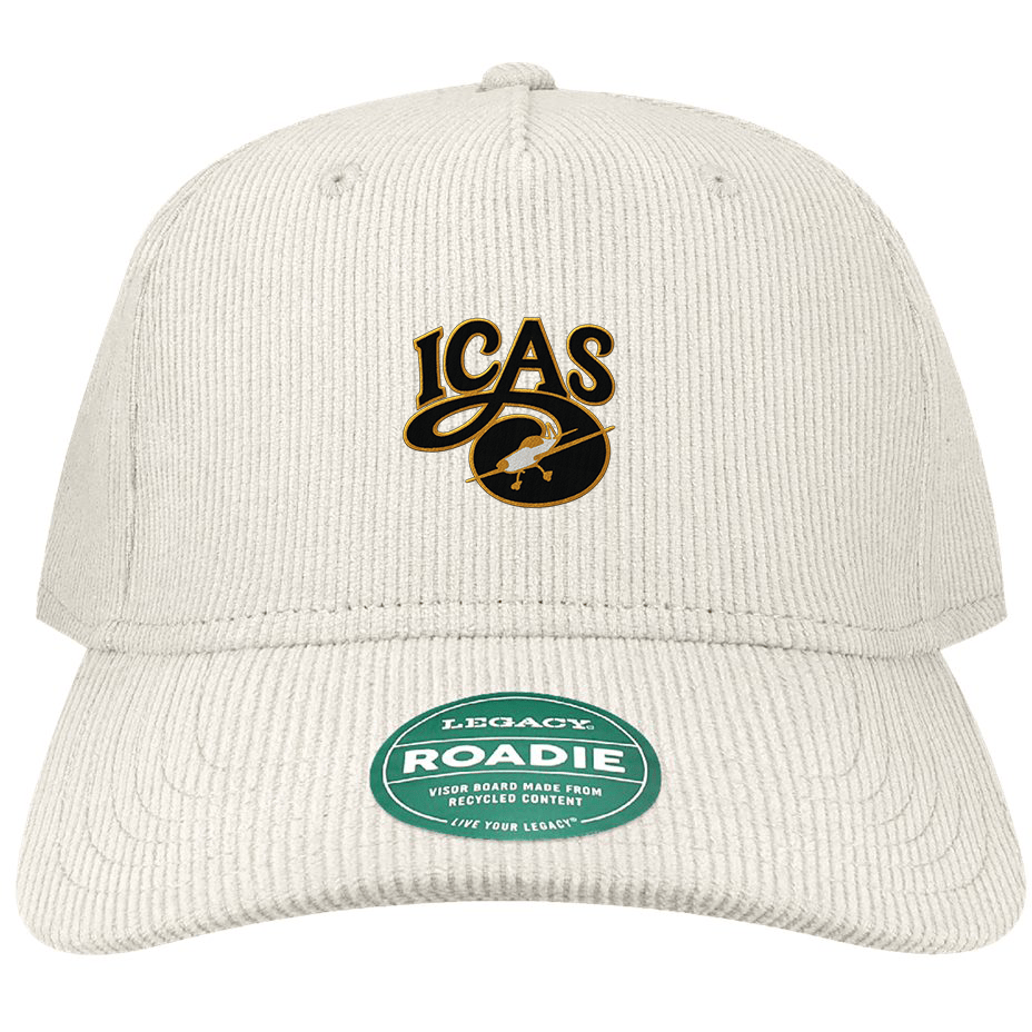 Aeroplane Apparel Company Headwear OSFA / Ivory Corduroy ICAS Legacy Roadie Corduroy Trucker Hat