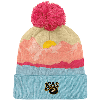 Aeroplane Apparel Company Headwear OSFA / Mountain Morning Aqua / Peach ICAS Locale Grand Recycled Beanie