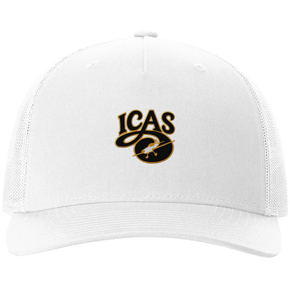 Aeroplane Apparel Company Headwear OSFA / White ICAS Richardson 112FP Five-Panel Trucker Hat