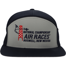 Roswell Air Races Headwear Pigeon/Navy Roswell Air Races Richardson 257 7 Panel Twill Strapback Hat