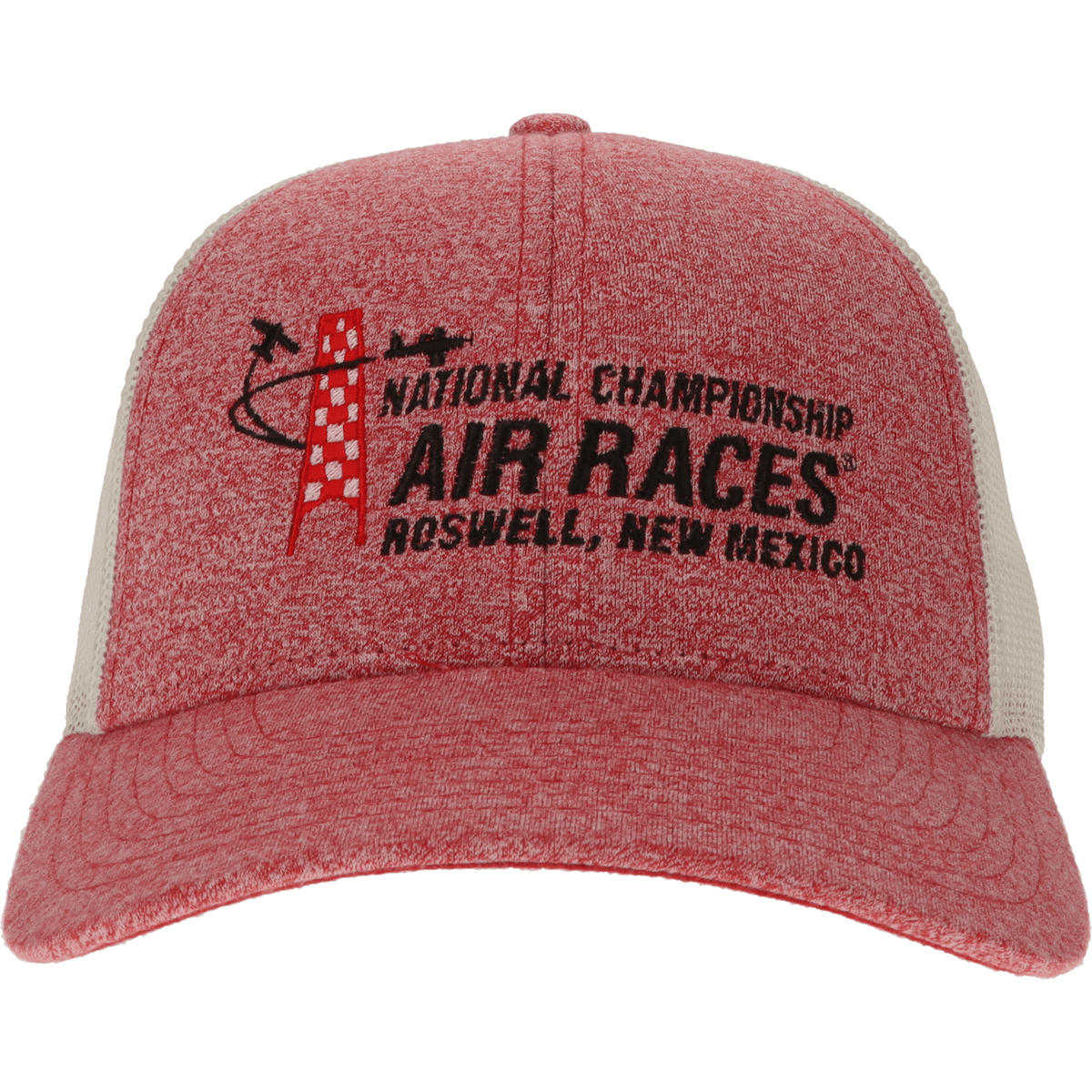 Roswell Air Races Headwear Red Heather/Birch Roswell Air Races Richardson 115CH Low Pro Heather Trucker Hat