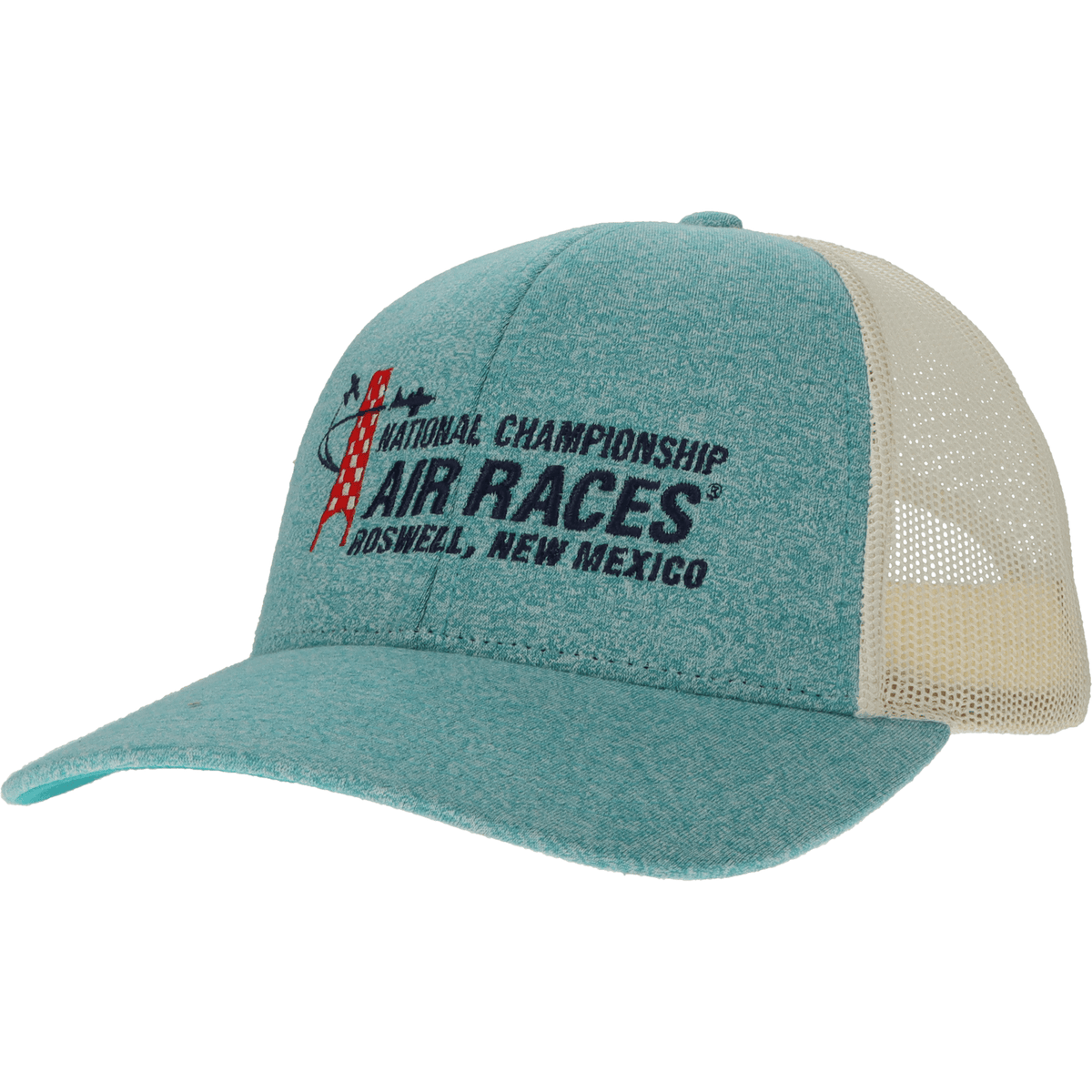 Roswell Air Races Headwear Roswell Air Races Richardson 115CH Low Pro Heather Trucker Hat
