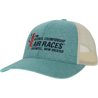 Roswell Air Races Headwear Roswell Air Races Richardson 115CH Low Pro Heather Trucker Hat
