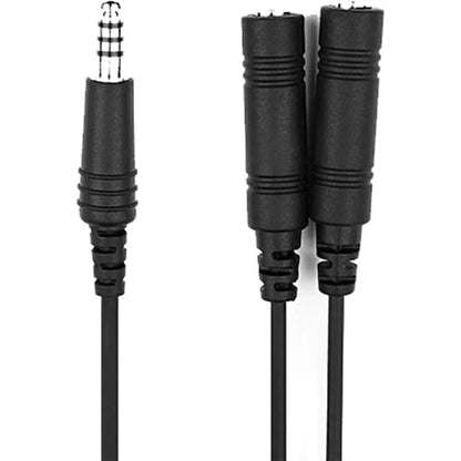 PilotMall.com Helicopter Adapters GA to Helicopter Headset Adapter