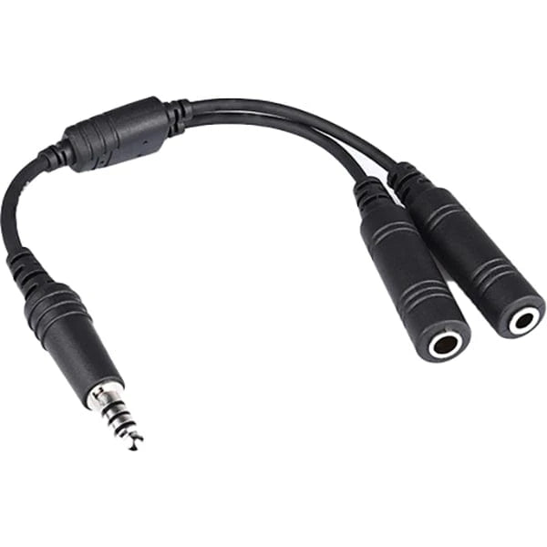 PilotMall.com Helicopter Adapters GA to Helicopter Headset Adapter