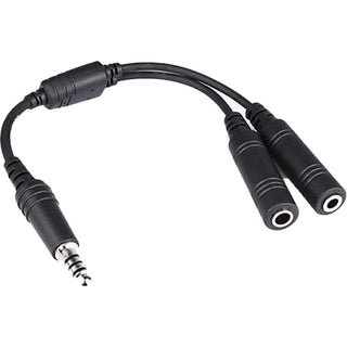 GA to Helicopter Headset Adapter