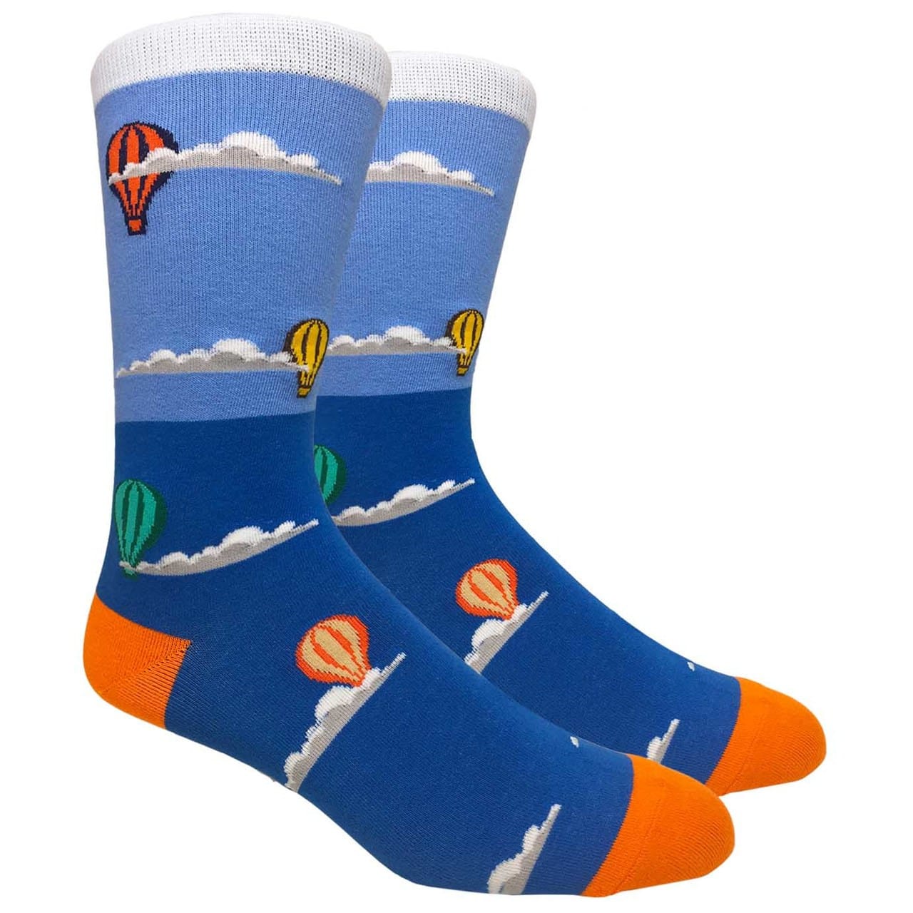 U.S. Hosiery Inc. Hot Air Balloon Crew Socks