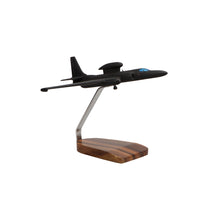 Lockheed U-2R Dragon Lady Modelo grande de caoba