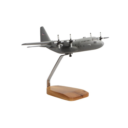 Lockheed C-130H Hercules (cinza) modelo grande mogno
