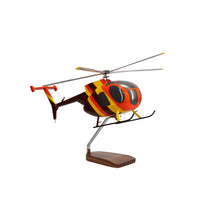 Hughes Helicopters 500D Magnum PI Grande Modelo de Mogno 