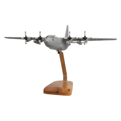Lockheed C-130H Hercules (cinza) modelo grande mogno