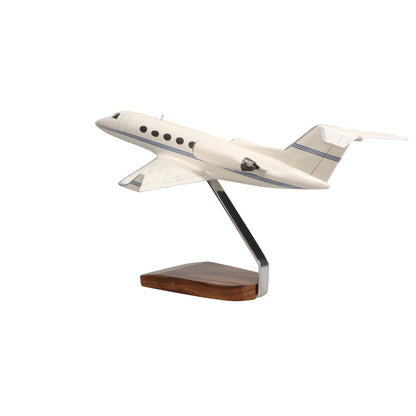Modelo Gulfstream III grande de caoba