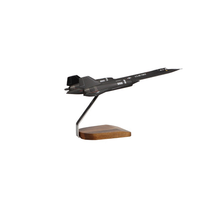 Lockheed SR-71 Blackbird Modelo grande de caoba