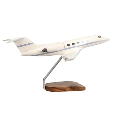 Modelo Gulfstream III grande de caoba