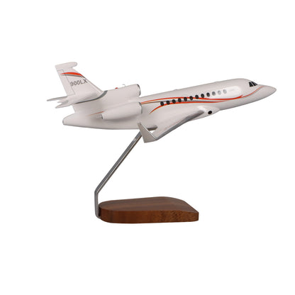 Modelo Dassault Falcon 900 Grande Caoba