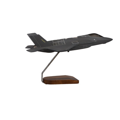 Lockheed Martin F-35A JSF/CTOL Modelo grande de caoba de la Fuerza Aérea de EE. UU.