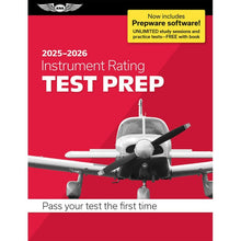 ASA Instrument Rating ASA Instrument Rating Test Prep 2025-2026: Paperback Plus Software