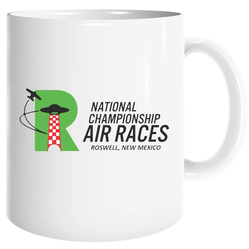 Roswell Air Races Kitchen & Barware Roswell Air Races Full Color Logo 11oz Coffee Mug