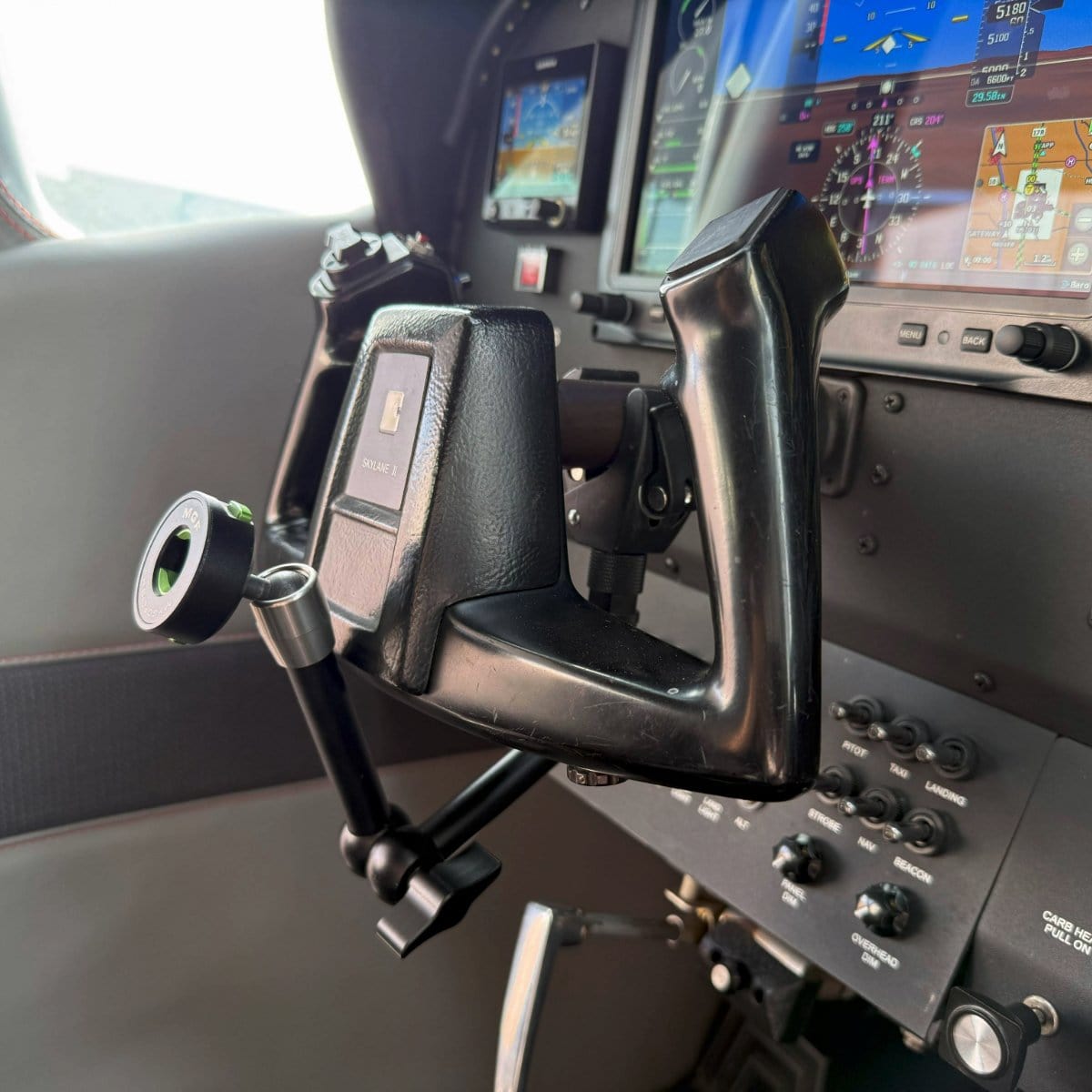 MYGOFLIGHT Mounts MyGoFlight Universal Flex Yoke iPad Mount Kit (Flex Yoke w/ Universal Cradle)
