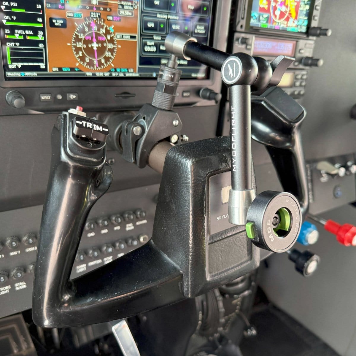 MYGOFLIGHT Mounts MyGoFlight Universal Flex Yoke iPad Mount Kit (Flex Yoke w/ Universal Cradle)