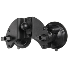RAM Mount Mounts RAM Twist-Lock Dual Pivot Suction Cup Base with Ball RAM-B-189B-PIV1U