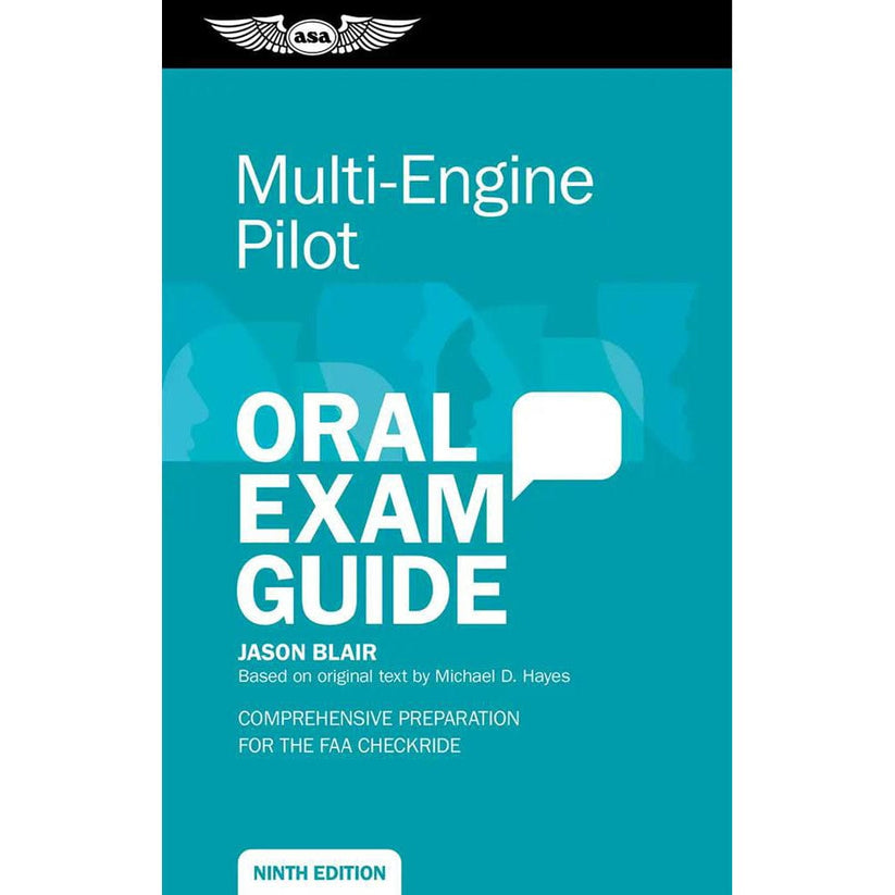 ASA Multi-Engine Oral Exam Guide – 9th Ed | Checkride Prep