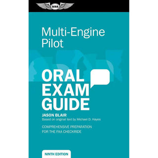 ASA Multi-Engine Oral Exam Guide 9th Edition: Checkride Insights